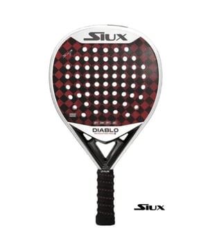 
Siux Tennis padel Padel Padel rackets van het materiaal en in de kleur 105 Wit-multicolour.