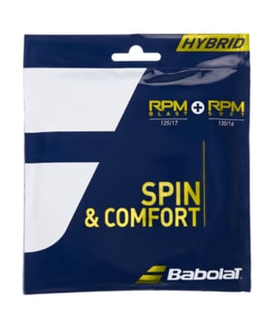 
Babolat RPM Blast + RPM Soft Tennis Bespanning Zwart 1