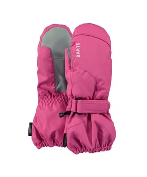 
BARTS TEC MITT HANDSCHOENEN VOOR KINDEREN ZWART 0621 De Tec Mitts zijn 5-laagse, technische wanten voor winteravonturen. De buitenkant is gemaakt van waterafstotend materiaal, gevolgd door een synthetische laag die de warmte reguleert. De waterdichte Hydroshell-membraanlaag houdt je handen droog. De wanten hebben een zachte Bemberg voering en zijn voorzien van een klittenbandsluiting.
