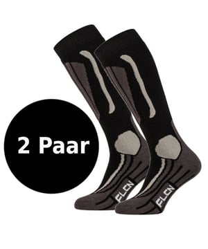 
Falcon Victoria Dames Skisokken 

 Deze heerlijke warme Falcon skisokken voor dames zijn geleverd per 2 paar. De sokken zijn gemaakt van acryl, wol en polyamide. De sokken hebben versterkte delen voor extra comfort. 

 Goed om te weten:

 Materiaal: 45% Acryl, 26% merinowol, 18% polyamide en 2% elastaan