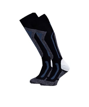 
Falcon Blunt 2-pack Skisokken 

 Deze heerlijke warme Falcon skisokken voor dames zijn geleverd per 2 paar. De sokken zijn gemaakt van acryl, wol en polyamide. De sokken hebben versterkte delen voor extra comfort. 

 Goed om te weten:

 Materiaal: 45% Acryl, 26% merinowol, 18% polyamide en 2% elastaan