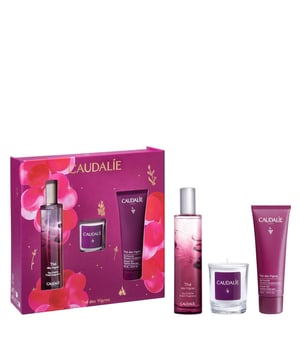 Indulge in the exquisite Caudalie Thé des Vignes Gift Set, a perfect trio designed to elevate any beauty routine. This enchanting set includes a 50ml Thé des Vignes Fragrance, a 35g Thé des Vignes Candle, and a 50ml Thé des Vignes Shower Gel, all infused with the captivating notes of white musk, neroli, and ginger. Ideal for gifting or treating yourself, this collection offers a harmonious blend of scents that will refresh and rejuvenate your day. Experience the essence of luxury with this crowd-pleasing set from Caudalie.