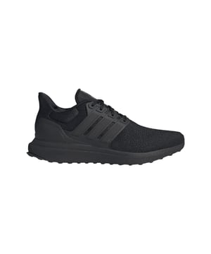 Mens adidas Ultradream DNA Trainers in core blackThe adidas Ultradream DNA shoes are all about combining casual style with sporty features. Inspired by the iconic Ultraboost silhouette  this pair is reimagined with a Dreamstrike+ midsole that uses a lightweight power foam to offer comfort and durability step after step. The sock-like knit upper hugs your foot  while an external heel counter adds support for all-day adventures. The best part? Their easygoing good looks pair well with everything from jeans to sweatpants.- Everyday lifestyle shoes rooted in running.- Regular fit- Lace closure- Knit upper- Textile lining- Dreamstrike+ midsole- Rubber outsole- Ref: JS0315