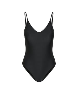 
Dit effen zwarte badpak van Pieces is een tijdloze keuze voor de zomer. Het model heeft een ronde hals, verstelbare bandjes en een regular waist pasvorm voor optimaal comfort. Gemaakt van 84% gerecycled polyester en 16% elastaan biedt dit badpak niet alleen een prettige fit, maar ook een duurzamere materiaalkeuze. Een veelzijdige basic die makkelijk te combineren is met andere stranditems.