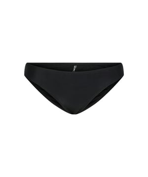 
Deze effen zwarte bikini slip van Pieces is een veelzijdige basic die je eindeloos kunt combineren. Het model heeft een regular waist pasvorm en is gemaakt van 84% gerecycled polyester en 16% elastaan, wat zorgt voor comfort én een duurzamer materiaalgebruik. Ideaal voor wie houdt van een strakke, tijdloze look aan het strand of zwembad.