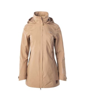 
Materiaal: 100% polyester. Stof: Dubbellaags. Ontwerp: Logo, eenvoudig. Stoftechnologie: Ademend, Duurzaam, DWR Finish, Vochtregulatie, Waterdicht, Winddicht. Manchet: verstelbaar, stud. Halslijn: Kapitein. Mouwtype: Met lange mouwen. Reflecterend detail, getapete naden, ventilatiepanelen. Kapkenmerken: Verstelbaar, Trekkoord. Zakken: 2 Zijzakken, Rits. Sluiting: verborgen ritssluiting, stormflap. Waterdichte classificatie: 10000mm. 5000g/m²/24hrs.