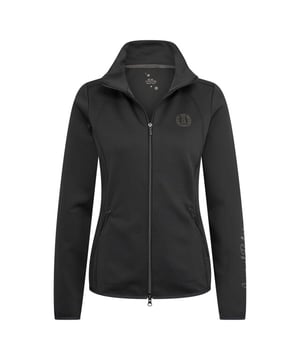
Verhoog je casual look met onze 2 Way Zip Cardigan. Gemaakt van hoogwaardige tech interlock stof, deze cardigan beschikt over twee zakken met zichtbare ritsen voor extra functionaliteit. Op de linkerborst prijkt een bedrukt logo, terwijl de zoom en mouwboorden zijn voorzien van elastische tape voor een comfortabele pasvorm. Trek de aandacht met de Rhinestone IMPERIAL RIDING artwork op de linkermouw, wat een vleugje glamour toevoegt aan je outfit. Compleet met een stijlvolle kraag is deze cardigan perfect voor dag en nacht. Upgrade vandaag nog je garderobe met de 2 Way Zip Cardigan! 94% Polyester, 6% Elastane