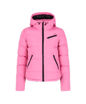 
Trotseer de winter in stijl met de LUCID snowjacket van Protest. Deze jack ski voor dames in een opvallende roze kleur combineert stijl met hoge technische prestaties. Dankzij het ademend vermogen van 10g en de PFC-vrije 10K waterdichtheid blijf je warm en droog, terwijl de volledige taping, binnenoverslag, binnenmanchetten en vaste capuchon zorgen voor extra bescherming.

De slim fit en korte lengte van de LUCID geven je een trendy uitstraling, terwijl het luxueuze, gewatteerde ontwerp zorgt voor comfort en warmte. De stretch sneeuwvanger in de taille biedt extra gemak en is afneembaar voor nog meer flexibiliteit. Gemaakt van gerecyclede materialen, is de LUCID onderdeel van de PVRE Green serie, waardoor je ook nog eens bijdraagt aan een duurzame keuze.

Naast de technische eigenschappen en milieuvriendelijke materialen, biedt de LUCID ook handige extra's zoals een brillenzak, skipaszak en diverse zakken met ritssluiting voor al je benodigdheden op de piste. De jas valt op door de
