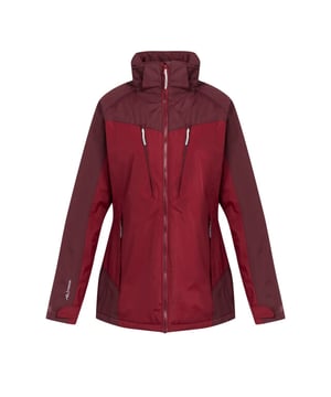 
100% Polyester. Stof: Hydrafort, Polyester. Ontwerp: Logo, Quilted. Stoftechnologie: DWR Finish, Quick Dry, Thermo-Guard, Waterdicht, Winddicht. Manchet: Verstelbaar. Mouwtype: Met lange mouwen. Halslijn: Staande Kraag. Getapete naden. Eigenschappen van de kap: Verstelbaar, Verborgen. Zakken: 2 borstzakken, 2 zijzakken, 1 veiligheidszak, ritssluiting. Bevestiging: Volledige ritssluiting. Zoom: Schokkoordzoom. Let op: Maat kleiner voor een getrouwe pasvorm.. 8 UK: 32 in. 10 VK: 34 in. 12 VK: 36 in. 14 VK: 38 in. 20 VK: 45 in. 18 VK: 43 in. 16 VK: 40 in.