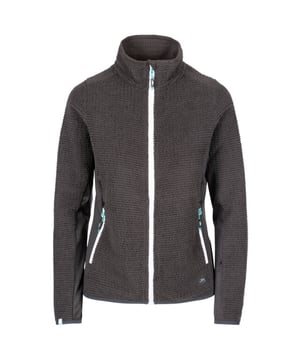 
Geweven fleece Stretch panelen 2 contrasterende ritszakken Contrast stretch bindingen 100% polyester fleece, 96% polyester / 4% elastaan stretchpanelen Luchtdicht 220gsm Borstomvang Trespass Dames (ca.): XS / 81 cm, S / 86 cm, M / 91,4 cm, L / 96,5 cm, XL / 101,5 cm , XXL / 106,5 cm.