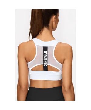 
Stronger Training Sport bh van het materiaal en in de kleur 100 Wit.