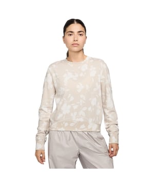 
De Nike Sportswear Chill Terry is een Sweatshirt voor dames. Dit sweatshirt is gemaakt van lichte sweatstof en is zacht en licht gedrapeerd, zodat je de kloof tussen fleece en knit jersey kunt overbruggen.<div><br></div><div><div><ul><li>Volledig bedrukt met bloemenprint </li><li>Geribde boorden en zoom </li><li>Geborduurd Swoosh logo midden op de borst </li><li>Kan in de wasmachine</li></ul></div></div><div><b>Materialen:</b><br>Body: 70% katoen/30% polyester. Rib: 97% katoen/3% elastaan. <br><br></div>
