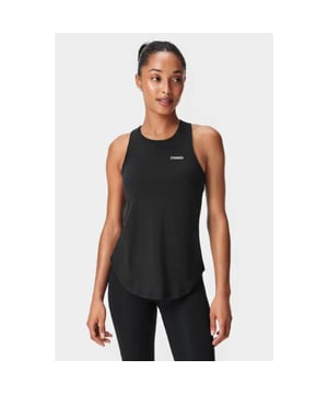 
Stronger Training Sporttops van het materiaal en in de kleur Zwart.