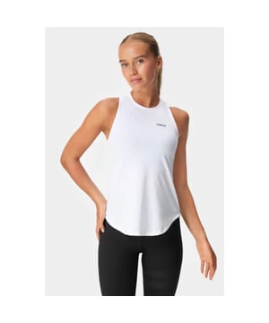 
Stronger Training Sporttops van het materiaal en in de kleur 100 Wit.