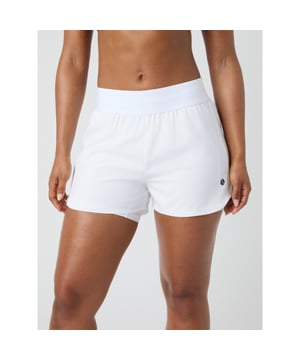 
Bjorn Borg Tennis padel Tenniskleding Shorts van het materiaal en in de kleur 105 Wit-multicolour.