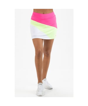 Het merk Sjeng Sports staat bekend om zijn tijdloze uitstraling. Neem bijvoorbeeld dit item uit de nieuwe collectie van Sjeng Sports. Geschikt voor elke gelegenheid en nu beschikbaar bij V&D!
Sjeng Sports Tennis padel Tenniskleding Rokjes van het materiaal en in de kleur Roze.