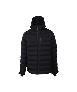 
De Brunotti Sanclair Men Snow Jacket is een must-have voor elke man die van wintersport houdt. Deze zwarte ski-jas combineert stijl met functionaliteit en zorgt ervoor dat je warm en droog blijft tijdens alle avonturen in de sneeuw.

Dankzij het ademende materiaal blijf je comfortabel, zelfs tijdens intensieve activiteiten op de piste. De jas is voorzien van een uitneembare sneeuwvanger, verstelbare capuchon en manchetten, waardoor je zelf bepaalt hoe strak de jas zit. De jas heeft meerdere handige zakken voor het opbergen van bijvoorbeeld je skipas, telefoon en portemonnee.

Het zwarte design van de jas zorgt voor een stoere en sportieve uitstraling, waardoor je gegarandeerd de show steelt op de piste. Daarnaast is de jas ook geschikt voor dagelijks gebruik in koudere weersomstandigheden, dankzij de tijdloze uitstraling.

Al met al is de Brunotti Sanclair Men Snow Jacket een veelzijdige en praktische ski-jas die niet mag ontbreken in de garderobe van elke wintersportliefhebber. Met