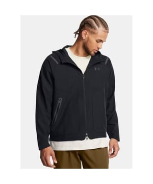 
Under Armour Casual Jacks van het materiaal en in de kleur Zwart.