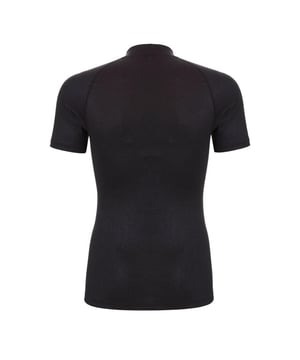 
De zwarte heren thermo T-shirt van Ten Cate, gemaakt van 49% viloft, 49% polyester en 2% elastaan, biedt warmte en comfort op koude dagen. Viloft zorgt voor thermische isolatie, terwijl polyester en elastaan zorgen voor vochtregulatie en een flexibele pasvorm. Een perfecte keuze voor actieve bezigheden buiten of als extra warme laag tijdens koude dagen.