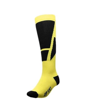 
80% Polyamide, 14% Polyester, 6% Elastaan. Stof: Soft Touch, Stretch, Garen. Ontwerp: Kleurenblok, Logo. Stoftechnologie: Slijtvast, Ademend, Vochtafvoerend, Thermo-geïsoleerd, Thermolite. Contrasterende hiel, Contrasterende teen, Platte naden, Versterkte hiel, Versterkte teen, Geventileerd. Manchet: Elastisch, Geribd. Snit: Midden kuit.