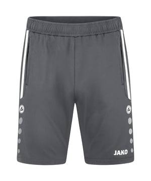 Mooi item uit onze Jako sale. Scoor deze topper nu voordelig in onze Jako outlet tegen een scherpe uitverkoopprijs.
Jako Trainingsshort Allround - 8589 Gemaakt van Stretch-Knit-Polyester. (90% Polyester en 10% Elastaan). Verder zijn de zijzakken afsluitbaar met een rits. De broek heeft een tweedelige elastische boord met tunnelkoord, waardoor de broek nog beter aansluit om de taille. Verkrijgbaar in vier kleuren en sluit goed aan bij andere items uit de nieuwe Performance lijn.