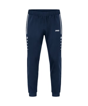 
Jako Voetbal Trainingskleding Trainingsbroeken van het materiaal en in de kleur Marine-wit.