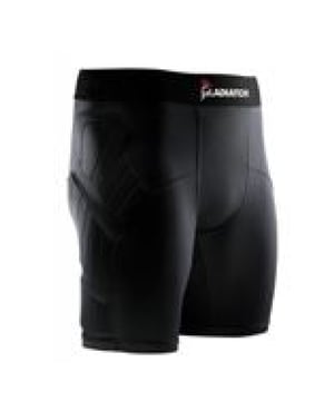Dit gave artikel van Gladiator koop je nu in de sale in onze Gladiator outlet op V&D!
GLADIATOR PROTECTIESHORT VOOR KEEPERS GA4 De Gladiator Sports onderkleding keepersbroek met 3 mm bescherming is ontworpen om onder je korte of lange broek te dragen. Ook wordt de Gladiator Sports onderkleding keepersbroek met 3 mm bescherming heel veel gebruikt over de Gladiator Goalkeeper Pant heen. De broek is ontworpen om je de beste bescherming te bieden die je nodig hebt tijdens wedstrijd of trainen op harde en voornamelijk kunstgras ondergronden. De Gladiator Sports onderkleding keepersbroek met 3 mm bescherming sluit uitstekend aan op je lichaam voor maximaal comfort en de lichtgewicht bescherm padding. De padding zit aan de buitenkant van de dij en aan de basis van uw wervelkolom. De 3 mm gegoten EVA-schuim biedt bescherming tegen de meest ruige velden, kunstgras en zaal, zodat je je geen zorgen meer hoeft te maken over blessures. Het padding ontwerp maximaliseert uw bewegingsbereik, terwijl het u nog steeds een zware bescherming biedt.