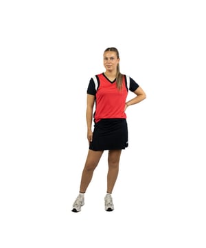
Sjeng Sports Monica Tennis Rok Donker Blauw

 De Monica Tennis Rok is gemaakt van ademend en vochtafvoerend materiaal, waardoor je koel en droog blijft, zelfs tijdens intense rally's. De nauwsluitende pasvorm en de elastische tailleband zorgen voor ultieme bewegingsvrijheid en comfort, terwijl de ingebouwde short zorgt voor extra bedekking en ondersteuning.

 Sjeng Sports Tennis Rok

 Met zijn tijdloze donkerblauwe kleur en strakke lijnen is deze rok een veelzijdige aanvulling op je tennisgarderobe. Of je nu een intense wedstrijd speelt of gewoon een ontspannen potje tennis speelt met vrienden, de Sjeng Sports Monica Tennis Rok houdt je altijd in stijl. Dankzij de duurzame constructie en hoogwaardige afwerking van Sjeng Sports kun je rekenen op langdurige prestaties en comfort, keer op keer. 

 Pluspunten:

 + Hoogwaardige materialen voor optimale pasvorm en bewegingsvrijheid

 + Ademende stof om vocht af te voeren en je koel