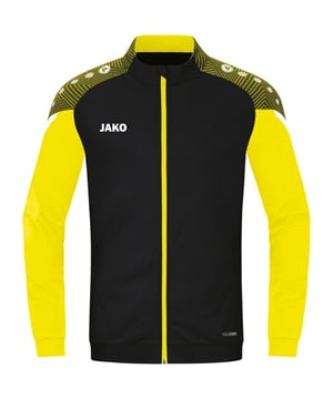 Nu beschikbaar in onze Jako outlet; deze topper van Jako! Dit merk en nog vele andere topmerken altijd in de sale in onze Heren Sportkleding Outlet outlet.
JAKO Polystervest Performance - 9322 Gemaakt van Matt-Polyseter-Tricot 100% gerecycled polyester waardoor deze niet zo ‘schijnt’. In de schouderinzet is gebruik gemaakt van Jacquard, ingeweven motieven, geweven in meerdere tinten. De schouders zijn gemaakt in een contrasterende kleur wat de jas een eigentijdse uitstraling geeft. Verder zijn de zijvakken afsluitbaar met een rits. De taille en mouwafsluitingen zijn gemaakt van Ripp. Verkrijgbaar in acht kleuren en goed te combineren met de Polyesterbroek Allround (9289)