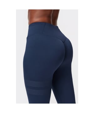 
Stronger Training Lange broeken van het materiaal en in de kleur Blauwdonker.