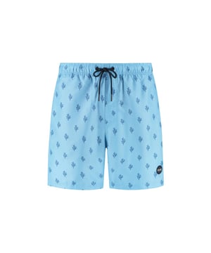 
De MIKE zwemshort van Shiwi is een comfortabele en duurzame keuze met een zomerse uitstraling. Deze heren zwemshort met koraalprint heeft een regular fit en is gemaakt van 100% gerecycled polyester. De elastische tailleband met trekkoord zorgt voor een verstelbare pasvorm, ideaal voor strand of zwembad.
