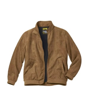 
Materiaal: 100% polyester. Stof: Kunstsuède. Voering: Fleece, tafzijde. Ontwerp: Eenvoudig. 240 g/m². Stoftechnologie: Waterafstotend. Hals: Trechterhals. Mouwtype: Met lange mouwen. Manchet: Ribbel. Lengte: 29,1in. Zakken: 2 zijzakken, haak en lus, 1 binnenzak. Bevestiging: Volledige ritssluiting. Hem: Ribben.