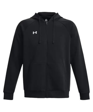 
De Under Armour Rival Fleece Full-Zip Hoodie is een heren hoodie met volledige rits. Deze hoodie is licht, comfortabel en superzacht aan de binnenkant. Zo blijf je warm en klaar voor elke activiteit. Het superzachte fleece van katoenmix met een geruwde binnenkant zorgt voor extra warmte. <ul> <li>Open steekzakken </li> <li>Geribbelde manchetten en zoom aan de onderkant</li> <li>Ruime pasvorm voor ultiem comfort</li> </ul> <b>Materiaal:<br> </b>80% katoen<br> 20% polyester