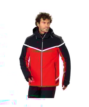 
Falcon Rogan Oranje Heren winterjas

 Deze heren ski-jack van Falcon is gemaakt van twee verschillende kleuren effen stretch materiaal, gescheiden door een contrasterende bies. Dit jack is voorzien van een uitneembare sneeuwvanger, een afneembare capuchon, speciale zakken voor je skibril en je skipas en een ingang voor je smartphone kabeltje.

 Falcon Rogan Korte Ski-Jas 

 De jas is helemaal getapet waardoor er geen water door de naden kan komen. De jas heeft een ademend vermogen van 10K waardoor hij gemakkelijk zweet kan afvoeren. De jas heeft een waterkolom van 10K wat betekent dat de jas een flinke lading sneeuw en regen kan opvangen zonder dat het door de jas heen gaat. Een echte topper om mee te nemen op skivakantie!          De jas oogt op de foto vrij rood en is in werkelijkheid meer oranje. 

 Plus en Minpunten:

 Pluspunten:

 + Ademend vermogen
+ Getapete