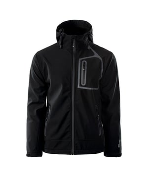 
Materiaal: 94% Polyester, 6% Elastaan. Voering: Microfleece. Stof: Softshell, Stretch. Ontwerp: Logo. Stoftechnologie: Ademend, Geventileerd, Waterdicht, Winddicht. Halslijn: Kapitein. Manchet: Haak en Lijn Riem. Mouwtype: Met lange mouwen. Eigenschappen motorkap: Opgegroeide motorkap, regelklep. Zakken: 2 Zijzakken, 1 Borstzak, Rits. Sluiting: Volledige rits, waterdichte rits. Waterdichte classificatie: 10000mm. 5000g/m²/24hrs.