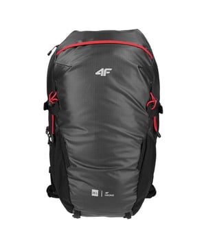 
100% Polyester. Lengte: 45cm. Hoogte: 18cm. Breedte: 14cm. Inhoud: 28L. Zakken: 1 voorzak, rits, klein sleutelzakje. Compartimenten: 1 Hoofdcompartiment. Verstelbare heupbanden, verstelbare schouderband, bevestigingslus, handvat, compressiebanden, elastisch koord, H2O-systeem, fleshouder van gaas, gewatteerde rug van gaas, sternumband, verstelknop. Sluiting: Gesp, tweewegritssluiting. Ontwerp: Contrastdetail, Logo, Reflecterend detail, Tekst. Stoftechnologie: Waterafstotend.