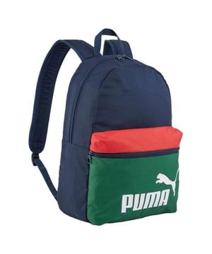 
100% Polyester. Hoogte: 44cm. Breedte: 30cm. Capaciteit: 22L. Diepte: 14cm. Zakken: 1 voorzak, rits, 1 zijzak, gaaszak. Handvat, gewatteerde, verstelbare schouderriemen, gewatteerd rugpaneel. Ontwerp: Kleurenblok, Logo. Duurzaamheid: Gemaakt van gerecycled materiaal. Bevestiging: Tweewegrits.