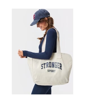 
Stronger Casual Accessoires Tassen van het materiaal en in de kleur Off W.