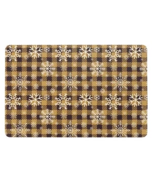 
Ben jij op zoek naar een trendy placemat voor jouw tafel die ook nog is heel praktisch is? Dan zijn de Unique living placemats perfect voor jou! De producten van Unique Living zijn geïnspireerd op de nieuwste trends en designs. Deze prachtige producten zijn zo ontworpen dat zij jaren mee kunnen gaan. Unique Living gebruikt verschillende materialen voor de ontwerpen van haar placemats. Variërend van vegan leder tot PVC en polyester, een ieder gekenmerkt door de goede kwaliteit.De belangrijkste informatie op een rijtje:- Bescherming voor de tafel en tegelijkertijd een statement item- Makkelijk af te nemen- Producten die jaren meegaan- Artikelen zijn per stuk te bestellenOver Unique LivingUnique Living heeft een uitgebreid assortiment aan sierkussens, kussenhoezen en tafeltextiel. De designs zijn stijlvol en tijdloos. De collectie varieert van rustige prints met sierlijke teksten tot hippe placemats die van elke eettafel een feestje maken. Je kunt de artikelen van Unique Living gebruiken als trendy details in de woonkamer of als blikvangers voor in uw buitenruimtes. Het assortiment is heel veelzijdig. - Afmeting: 30x45cm - Kleur: Goud - Materiaal: Polyester