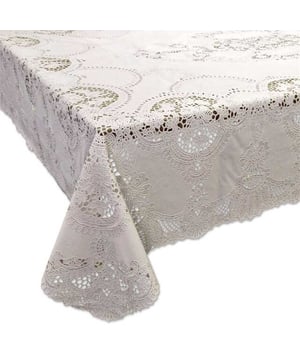 
Ben jij op zoek naar een trendy toevoeging voor jouw gedekte tafel die ook nog is heel praktisch is? Dan zijn de Unique living tafelkleden en lopers perfect voor jou! De producten van Unique Living zijn geïnspireerd op de nieuwste trends en designs. Deze prachtige producten zijn zo ontworpen dat zij jaren mee kunnen gaan. Het tafeltextiel van Unique Living is gemaakt van hoogwaardig polyester en is uitgevoerd in prachtige kleuren en prints.De belangrijkste informatie op een rijtje:Bescherming voor de tafel en tegelijkertijd een statement itemProducten die jaren meegaanArtikelen zijn per stuk te bestellenWasbaarWassen?Wilt u het tafeltextiel wassen? Dat kan! Wij adviseren de producten binnenstebuiten in een handwas te wassen. Zo houdt het textiel goed zijn kleur en structuur en kan het jaren mee! Bent u meer van het gemak? Dan kunt u ze ook wassen in de wasmachine. Wij adviseren dan een rustig programma op maximaal 30 graden.Over Unique LivingUnique Living heeft een uitgebreid assortiment aan sierkussens, kussenhoezen en tafeltextiel. De designs zijn stijlvol en tijdloos. De collectie varieert van rustige prints met sierlijke teksten tot hippe placemats en tafellopers die van elke eettafel een feestje maken. Je kunt de artikelen van Unique Living gebruiken als trendy details in de woonkamer of als blikvangers voor in uw buitenruimtes. Het assortiment is heel veelzijdig. - Afmeting: 140 - Kleur: Ivoor - Materiaal: Polyester