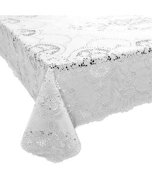
Ben jij op zoek naar een trendy toevoeging voor jouw gedekte tafel die ook nog is heel praktisch is? Dan zijn de Unique living tafelkleden en lopers perfect voor jou! De producten van Unique Living zijn geïnspireerd op de nieuwste trends en designs. Deze prachtige producten zijn zo ontworpen dat zij jaren mee kunnen gaan. Het tafeltextiel van Unique Living is gemaakt van hoogwaardig polyester en is uitgevoerd in prachtige kleuren en prints.De belangrijkste informatie op een rijtje:Bescherming voor de tafel en tegelijkertijd een statement itemProducten die jaren meegaanArtikelen zijn per stuk te bestellenWasbaarWassen?Wilt u het tafeltextiel wassen? Dat kan! Wij adviseren de producten binnenstebuiten in een handwas te wassen. Zo houdt het textiel goed zijn kleur en structuur en kan het jaren mee! Bent u meer van het gemak? Dan kunt u ze ook wassen in de wasmachine. Wij adviseren dan een rustig programma op maximaal 30 graden.Over Unique LivingUnique Living heeft een uitgebreid assortiment aan sierkussens, kussenhoezen en tafeltextiel. De designs zijn stijlvol en tijdloos. De collectie varieert van rustige prints met sierlijke teksten tot hippe placemats en tafellopers die van elke eettafel een feestje maken. Je kunt de artikelen van Unique Living gebruiken als trendy details in de woonkamer of als blikvangers voor in uw buitenruimtes. Het assortiment is heel veelzijdig. - Afmeting: 150 - Kleur: Wit - Materiaal: Polyester