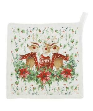 Kook je graag met passie en liefde? Dan zijn pannenlap en keukenhandschoen van Unique Living een must-have in jouw keuken! Deze pannenlap/keukenhandschoen combineert functionaliteit met een eigentijdse uitstraling, zodat je niet alleen veilig kunt koken, maar ook stijl toevoegt aan je keukeninterieur.Waarom Kiezen voor Unique Living?Hoogwaardige Materialen: Onze items zijn gemaakt van duurzame, hittebestendige materialen die ervoor zorgen dat je handen altijd beschermd zijn tegen de warmte van pannen en ovenschalen.Moderne Designs: Met een scala aan trendy kleuren en patronen, past dit item perfect bij elke keukenstijl. Of je nu van minimalistisch houdt of juist van een vleugje kleur, wij hebben het perfecte item voor jou.Gebruiksgemak: Dankzij het handige ophanglusje is het eenvoudig op te bergen, altijd binnen handbereik wanneer je hem nodig hebt.Maak Koken Een Beleving!Met dit item van Unique Living wordt koken een ware beleving. Bescherm je handen en maak indruk op je gasten met een stijlvolle keukenaccessoire. Voeg vandaag nog een vleugje Unique Living toe aan jouw keuken en ervaar het verschil! - Afmeting: 20x20 - Kleur: Multikleur - Materiaal: Polyester