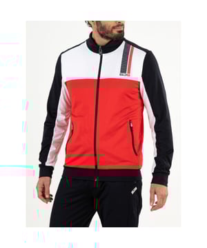 
Sjeng Sports Tennis padel Tenniskleding Jacks sweats van het materiaal en in de kleur Rood.