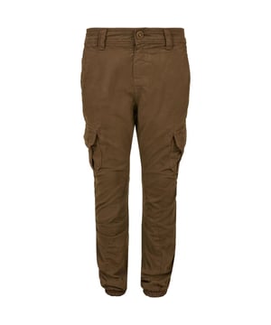 
100% Katoen. Stof: Soft Touch, Twill, Geweven. Ontwerp: Eenvoudig. 320gsm. Sluiting: Knoop, Ritsgat. Riemlussen, Bow-Leg snit, onderhoudsvriendelijk, elastische enkels. Zakken: 2 zijzakken, 2 cargo zakken, 2 achterzakken, klepsluiting.