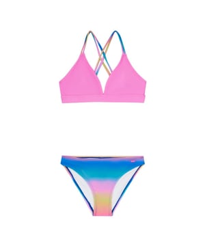 
PROTEST introduceert de Monroe Jr Triangle bikini voor meisjes, een must-have voor de zomer. Deze roze bikini combineert stijl en comfort, waardoor je kind vol vertrouwen kan genieten van een dagje aan het strand of bij het zwembad. De voordelen van de Monroe Jr Triangle bikini zijn eindeloos. Het zachte materiaal voelt heerlijk aan op de huid en zorgt voor een optimale pasvorm. De verstelbare bandjes en strikjes aan de zijkant zorgen ervoor dat de bikini perfect op maat kan worden afgesteld voor de ideale ondersteuning. Daarnaast is de bikini voorzien van een vrolijk patroon dat zeker de aandacht zal trekken. De belangrijkste kenmerken van de Monroe Jr Triangle bikini zijn de driehoekige top en het bijpassende broekje, die beide een trendy en speelse uitstraling geven. De bikini is gemaakt van hoogwaardige materialen die duurzaamheid en comfort garanderen, zelfs na vele zonnige dagen. De roze kleur is perfect voor meisjes die graag opvallen en genieten van een zomerse vibe. Kortom, de