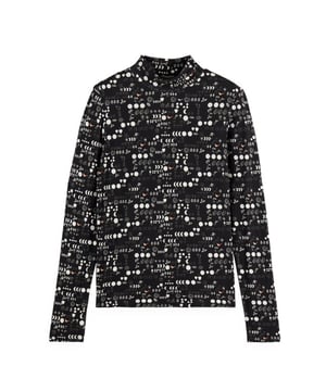 
Scotch & Soda Top lange mouw U9B00884T in de kleur Grijs