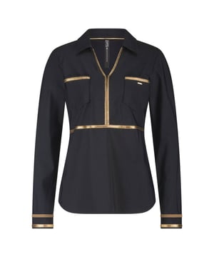 
ZIP73 Top lange mouw W25/229/03/014 in de kleur Zwart