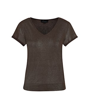 
Elvira top Lelie - Dark gold
