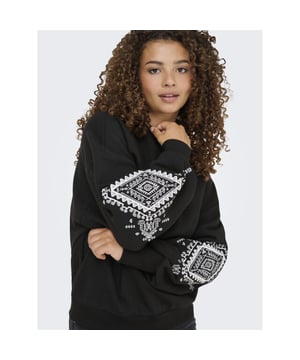 
ONLCALLY L/S DETAIL O-NECK CS SWT