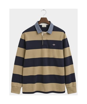 
Gant Polo lange mouw Beige REG CHAMBRAY STRIPE HEAVY RUG 2004083/224 met artikelcode2004083/224 .  van het materiaal 100% Katoen. Extra specificaties: , , , , kleur Beige.